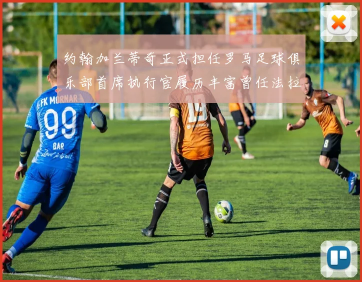 约翰加兰蒂奇正式担任罗马足球俱乐部首席执行官履历丰富曾任法拉利董事会成员