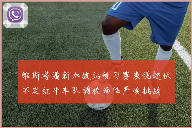 维斯塔潘新加坡站练习赛表现起伏不定红牛车队调校面临严峻挑战